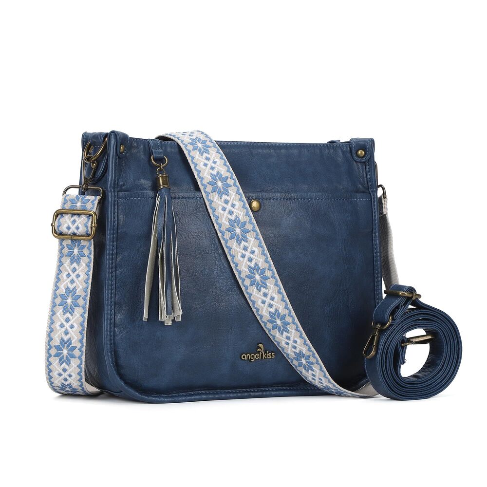 5658 Crossbody Bags Trendy Vegan Leather Hobo Purses Shoulder Handbags
